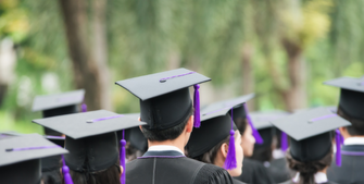 Group of graduating students