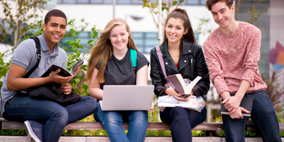 Image of students studying